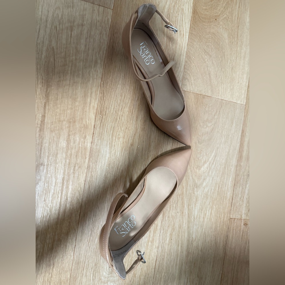 Franco Sarto Women's Beige Heels